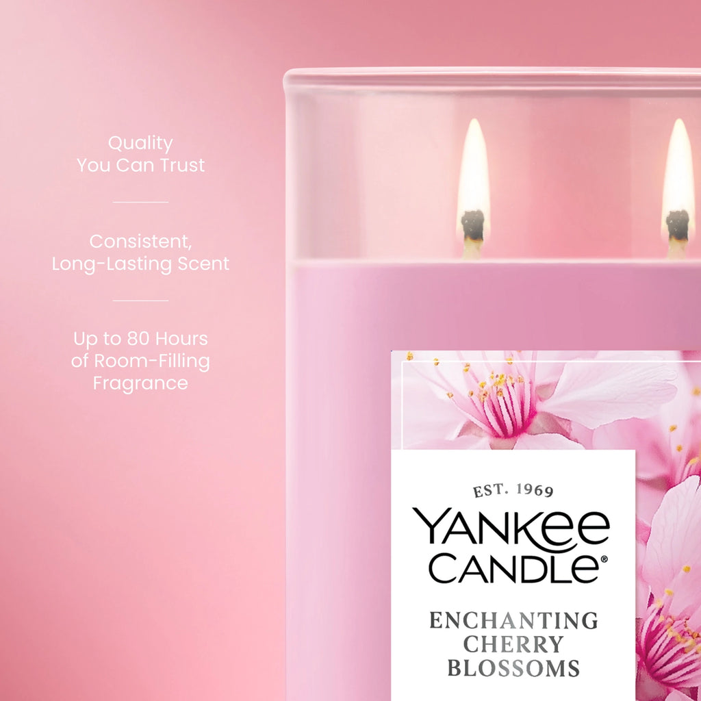 Large Tumbler Candle - Cherry Blossom