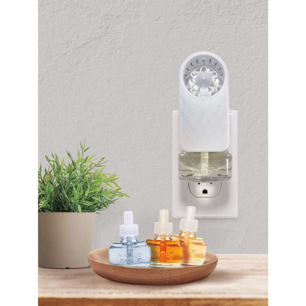 Moroccan Plug-In Fan Diffuser With Light