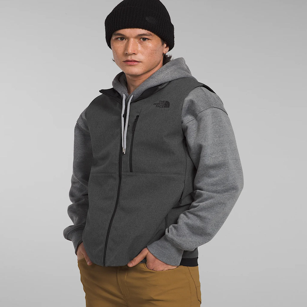 Men's Soft Shell Vest - Dark Gray