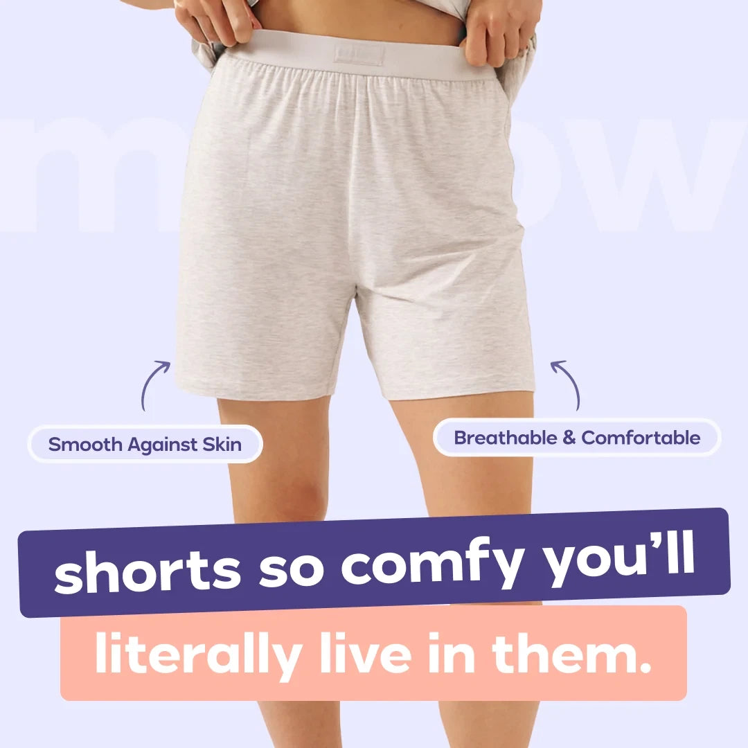 Cooling Sleep Shorts - Lavender