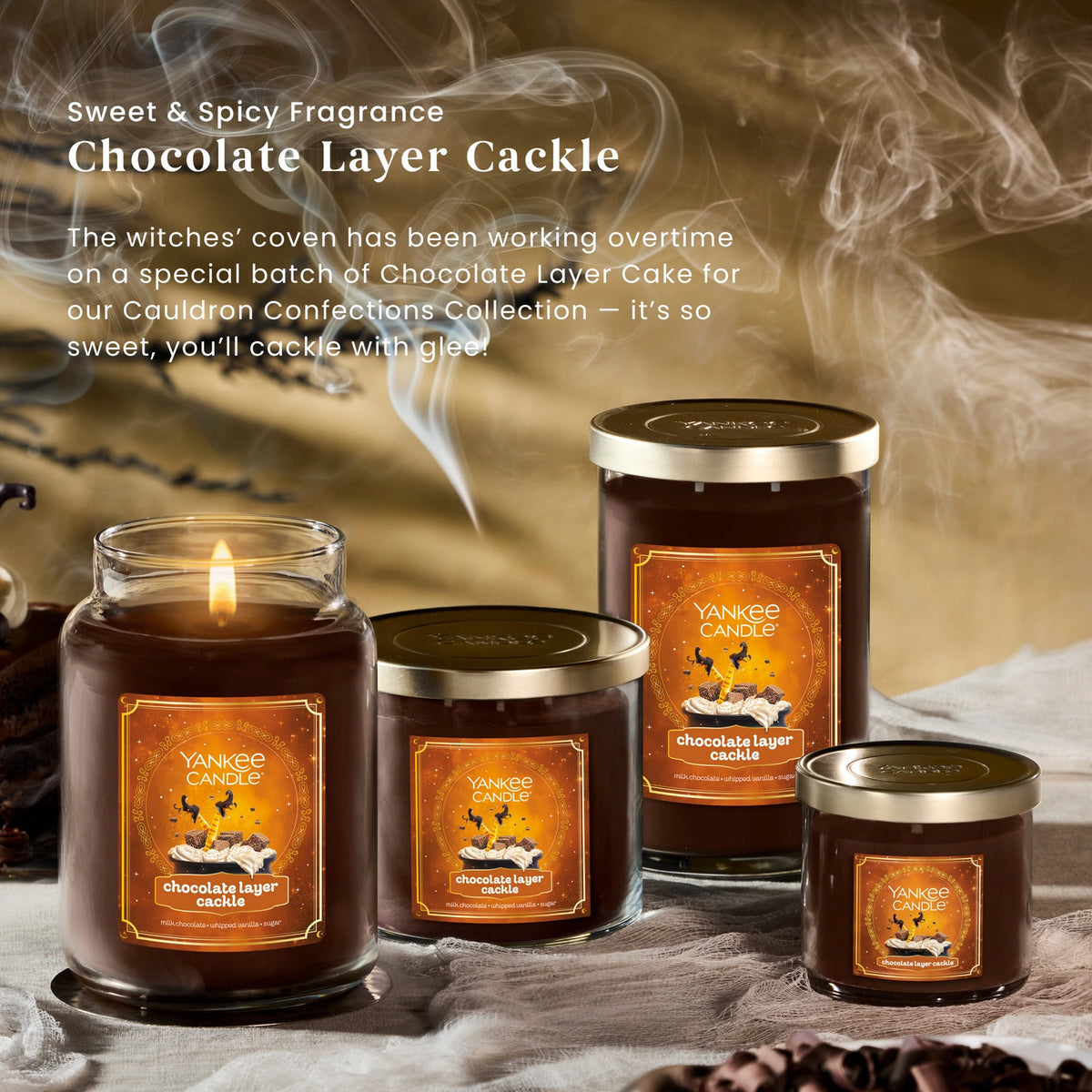Large Jar Candle - Chocolate Dessert