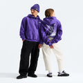 Unisex Relaxed-Fit Hoodie - Purple