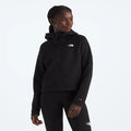 Women's Thermal Full-Zip Hoodie - Black