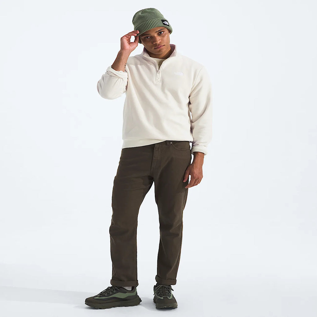 Men's Quarter-Zip Pullover - White