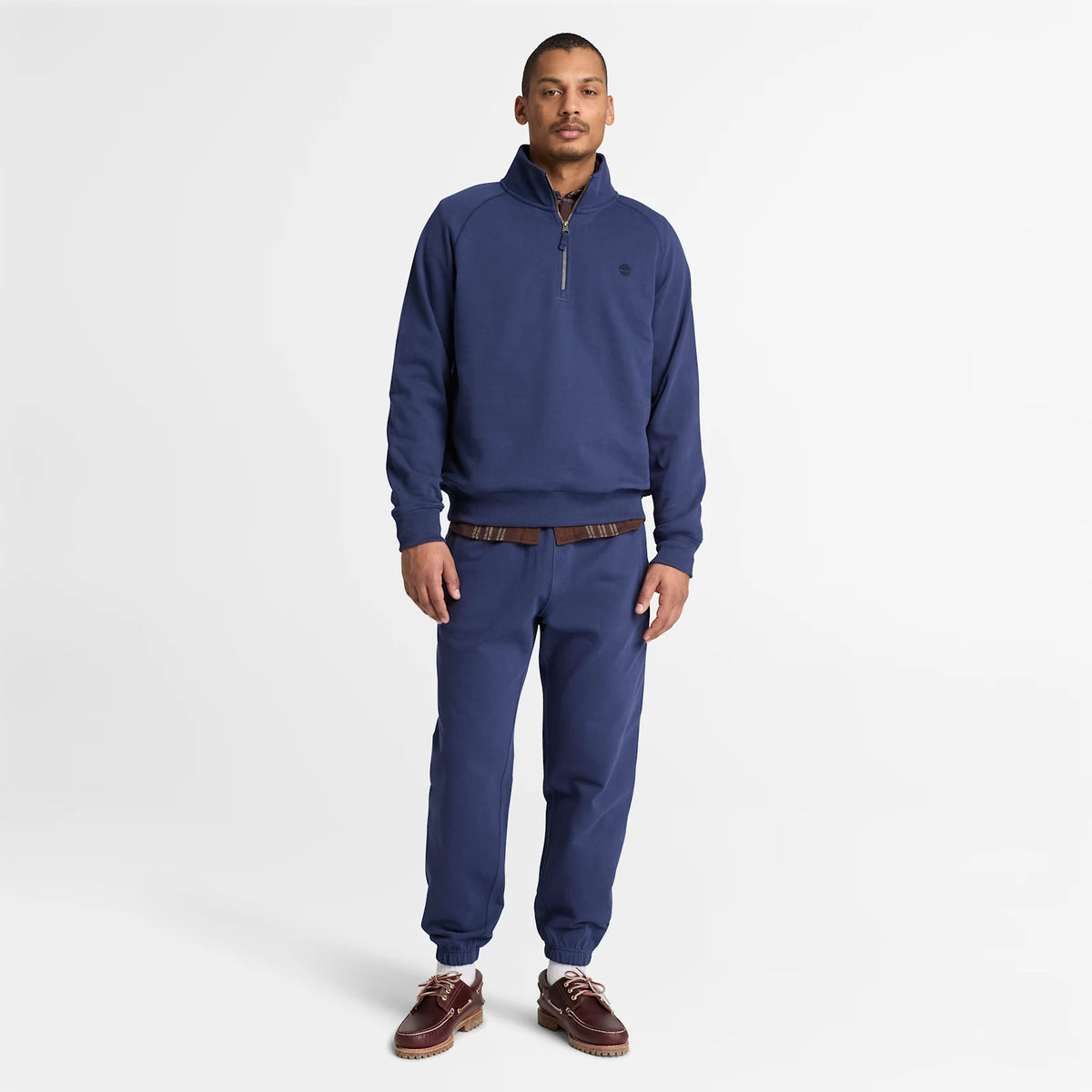 Men's Embroidered Quarter-Zip Sweatshirt