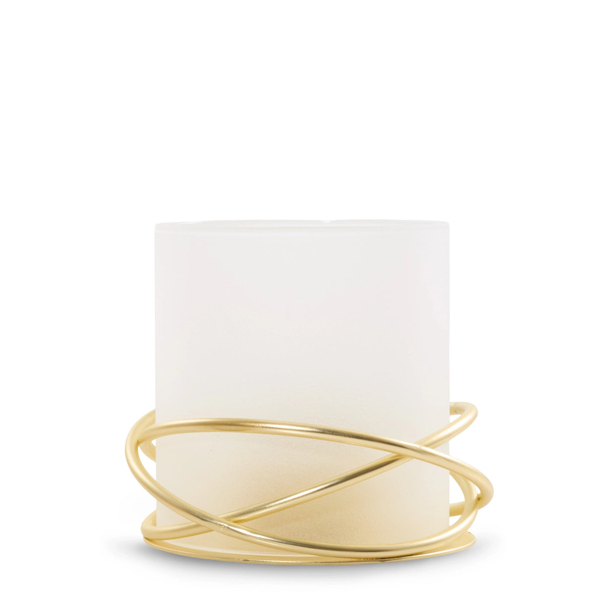 Gold Tea Light Candle Holder