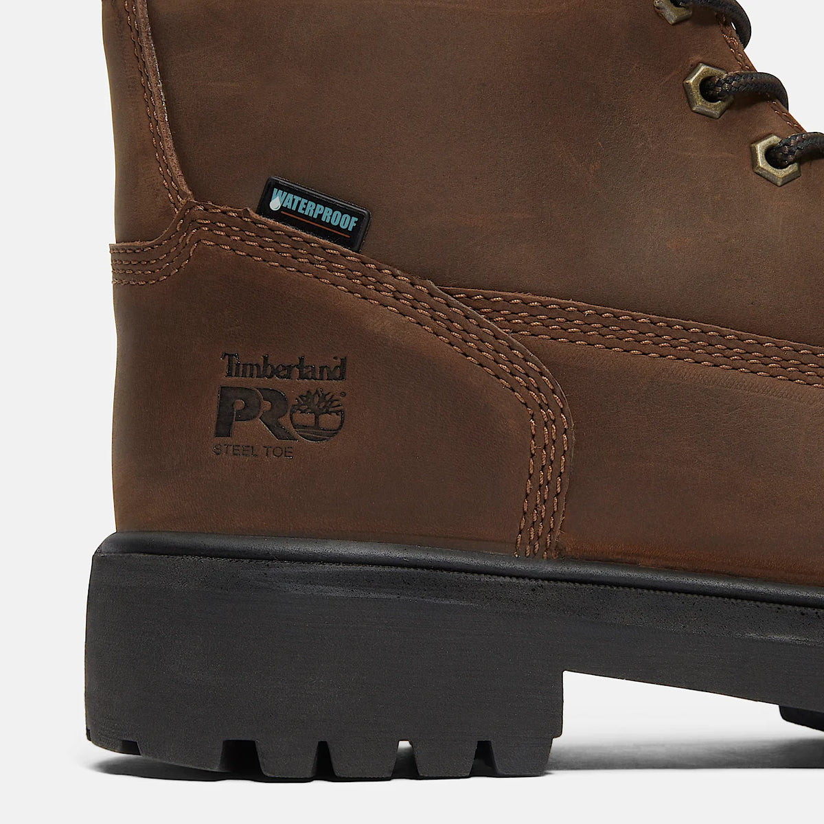 Men's 6-Inch Waterproof Steel Toe Work Boot
