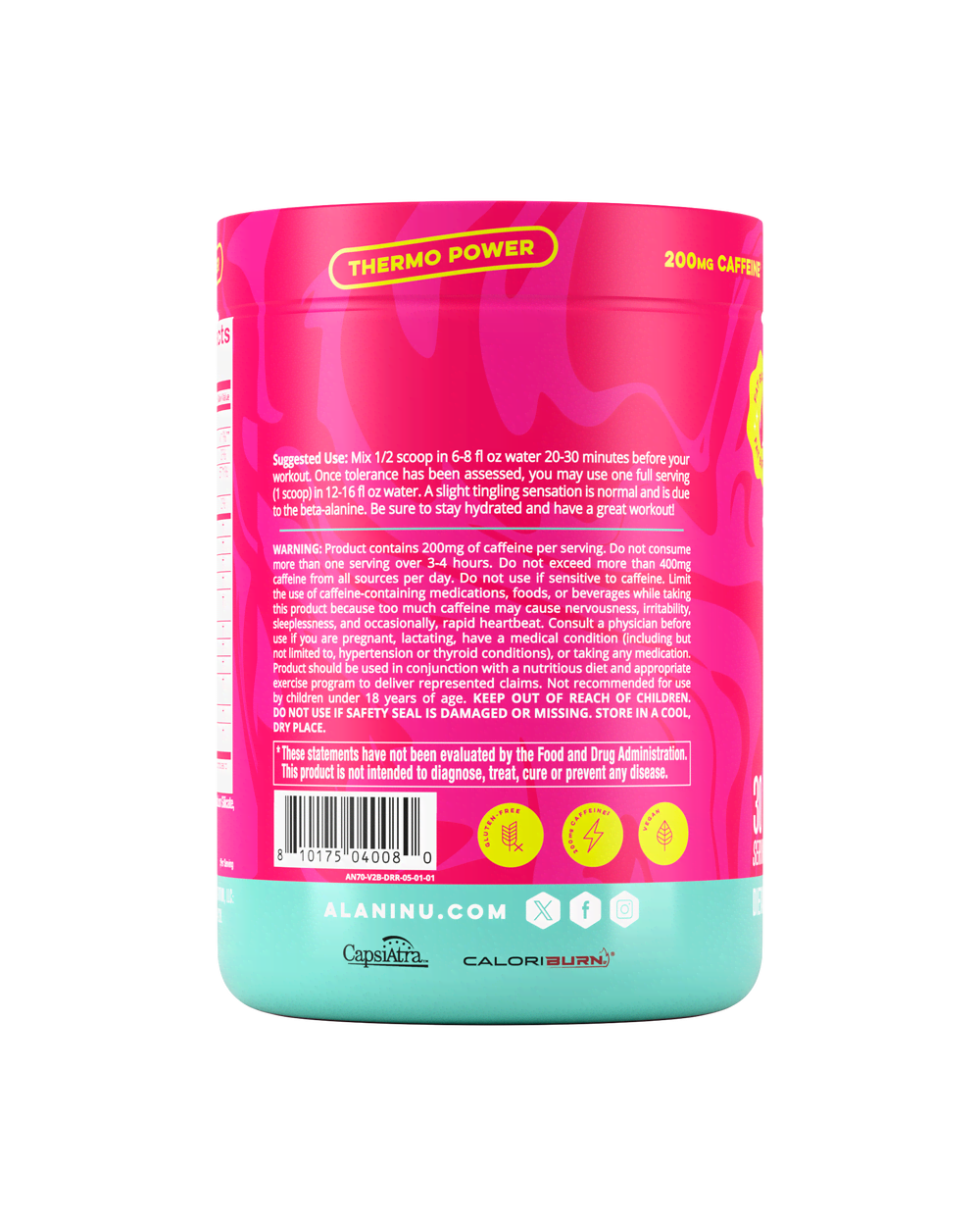 Pre-Workout Powder - Dragon Fruit