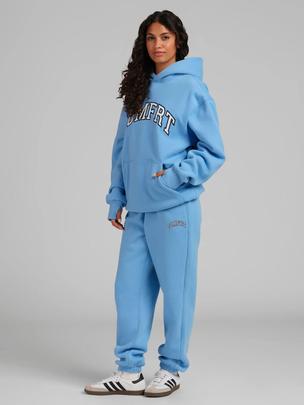 Logo Jogger Sweatpants - Paris Blue