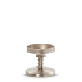 Silver Jar Candle Pedestal