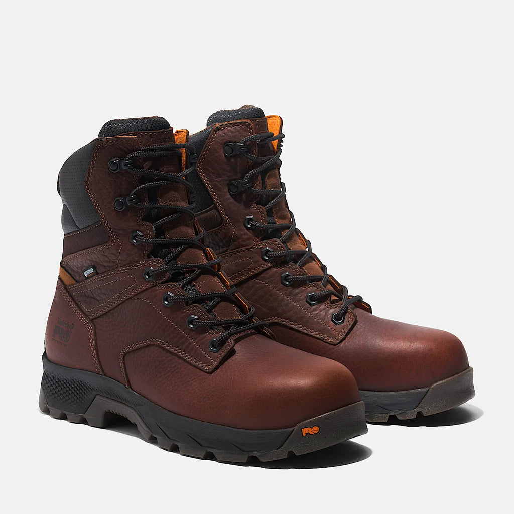 Men's 8-Inch Waterproof Composite Toe Work Boot