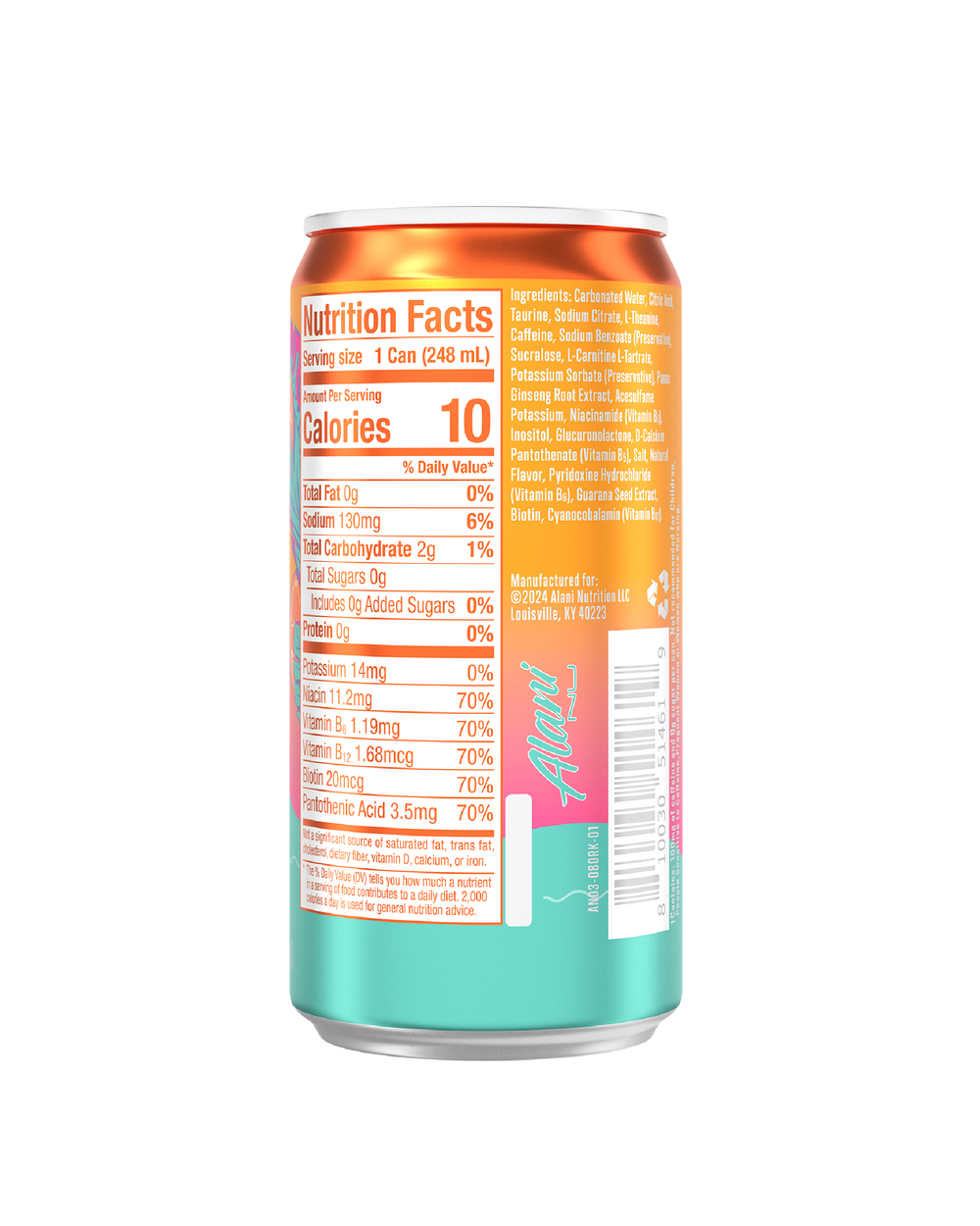 Mini Energy Drink - Orange