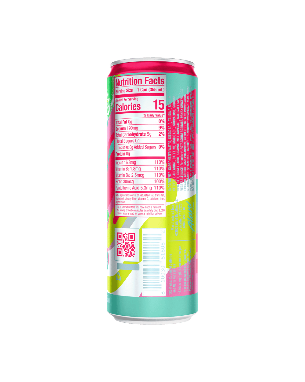 Zero Sugar Energy Drink - Cherry Lime