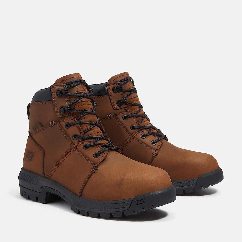 Men's 6-Inch Waterproof Steel Toe Work Boot