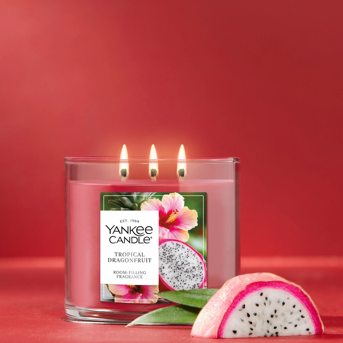 Three-Wick Candle - Tropical Fruit
