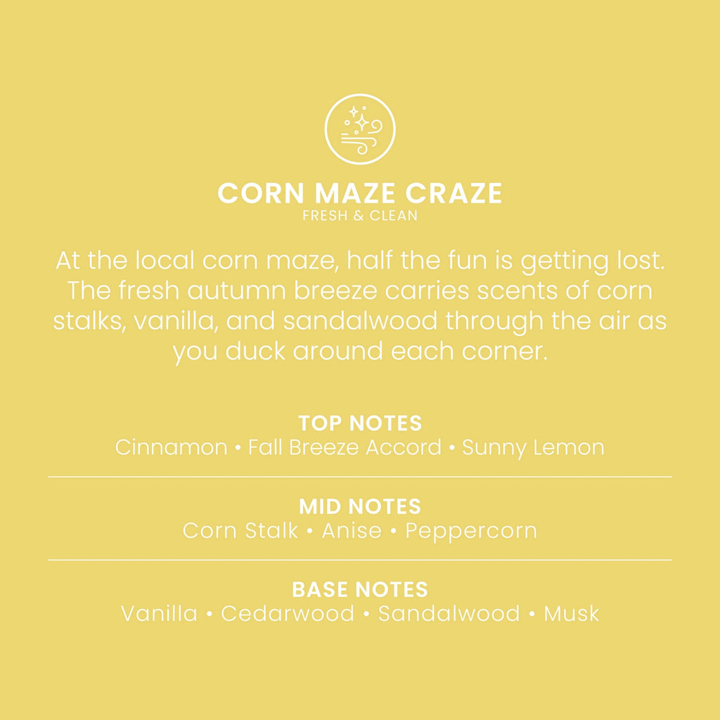Large Tumbler Candle - Fresh Cornfield