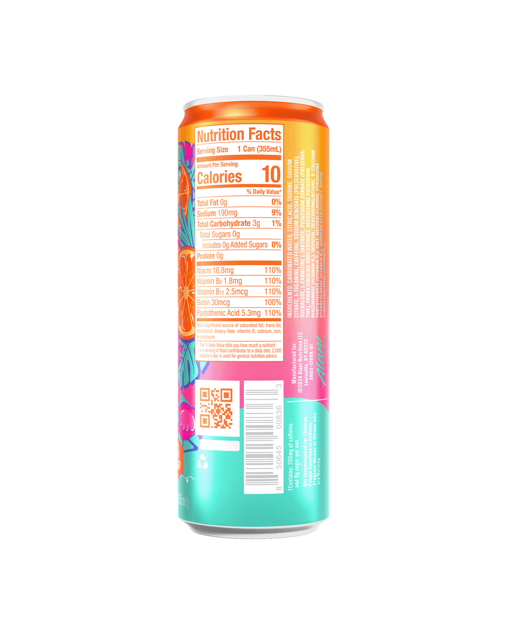 Zero Sugar Energy Drink - Citrus