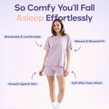 Cooling Sleep T-Shirt - Lavender