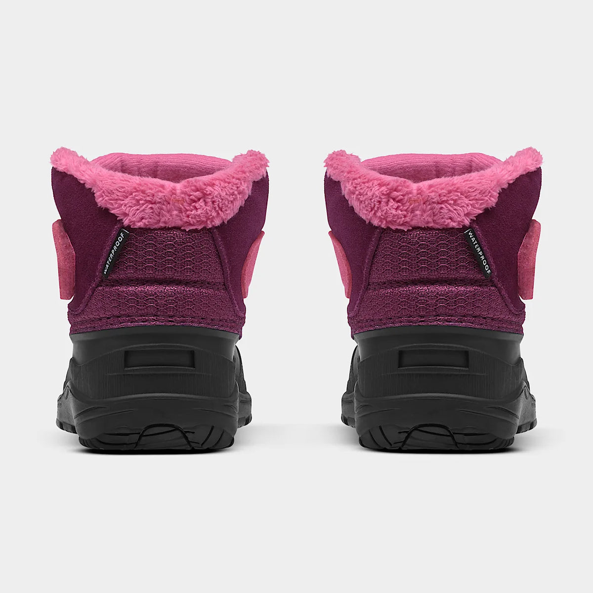 Toddler Winter Boots - Berry and Black